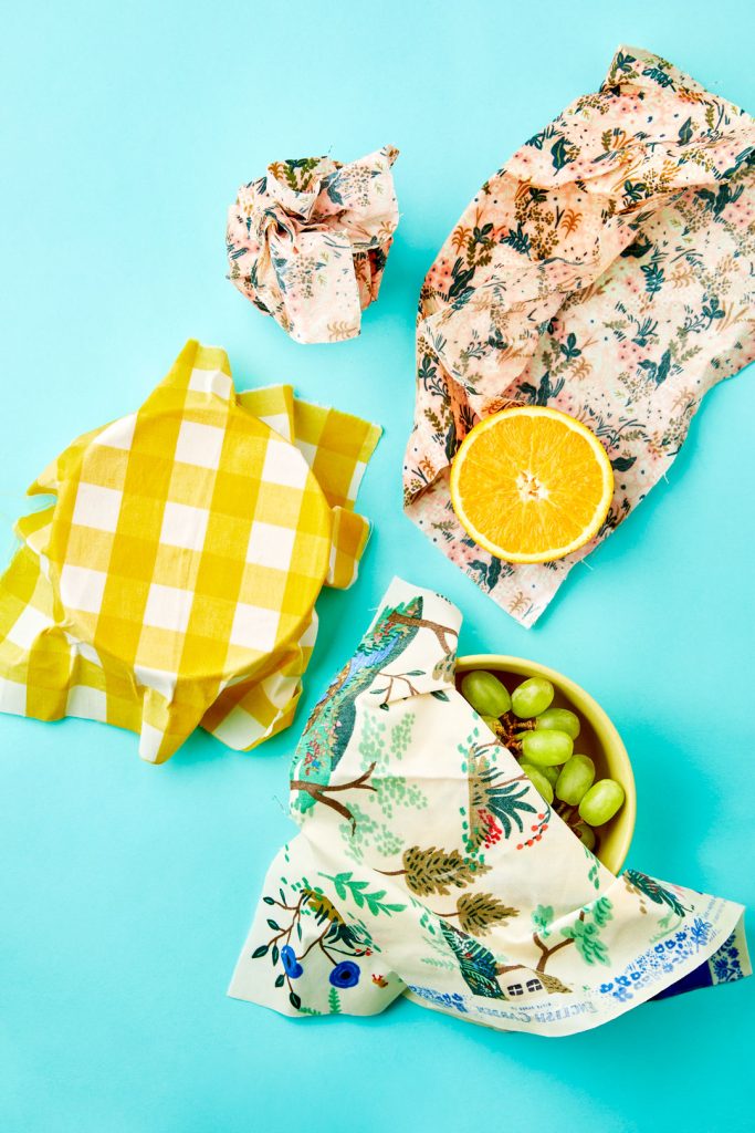 A photo of beeswax wraps.